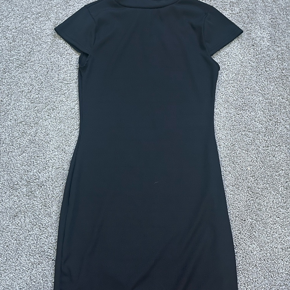 PrettyLittleThing Black Mini Dress